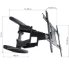 Suporte de parede Techly 40-80 ultra fino full motion para TV LCD preto” ICA-PLB 172L