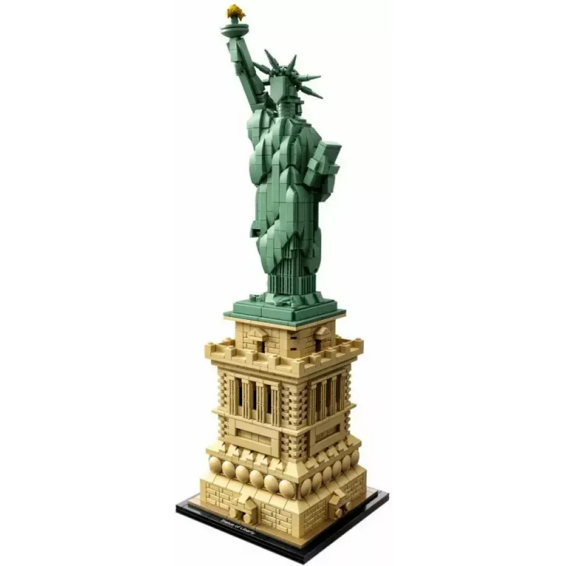 LEGO Architecture Estátua da Liberdade 21042 conjunto de construção — 1.685 peças, modelo detalhado da Estátua da Liberdade