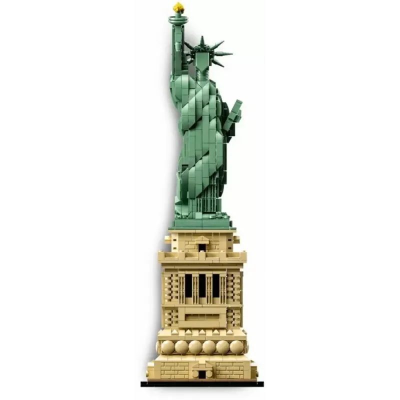 LEGO Architecture Estátua da Liberdade 21042 conjunto de construção — 1.685 peças, modelo detalhado da Estátua da Liberdade