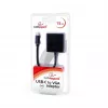 Adaptador GEMBIRD USB-C para VGA, preto