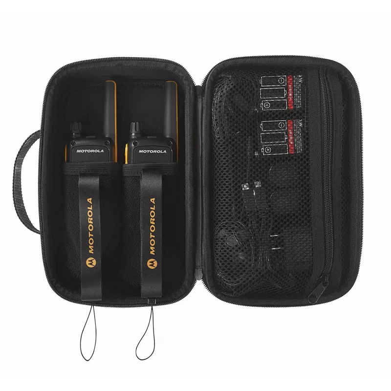 Rádio bidirecional Motorola Talkabout T82 Extreme Twin Pack 16 canais preto, laranja