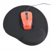 Tapete de rato GEMBIRD com apoio de pulso em gel (240 x 220 mm) – preto