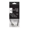 Adaptador de áudio Gembird CCA-418M conector fêmea 3,5 mm para 2×3,5 mm ficha macho, 0,2 m, preto