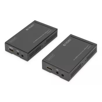 Conjunto extensor HDMI 4K DIGITUS, HDBaseT 70 m por cabo de rede (Cat 5E, 6, 7) UHD 4K2K/30 Hz