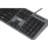 Conjunto de teclado e rato com fios IBOX IKMS606 — teclado QWERTY tamanho completo inglês do Reino Unido, USB, preto, rato 800 DPI