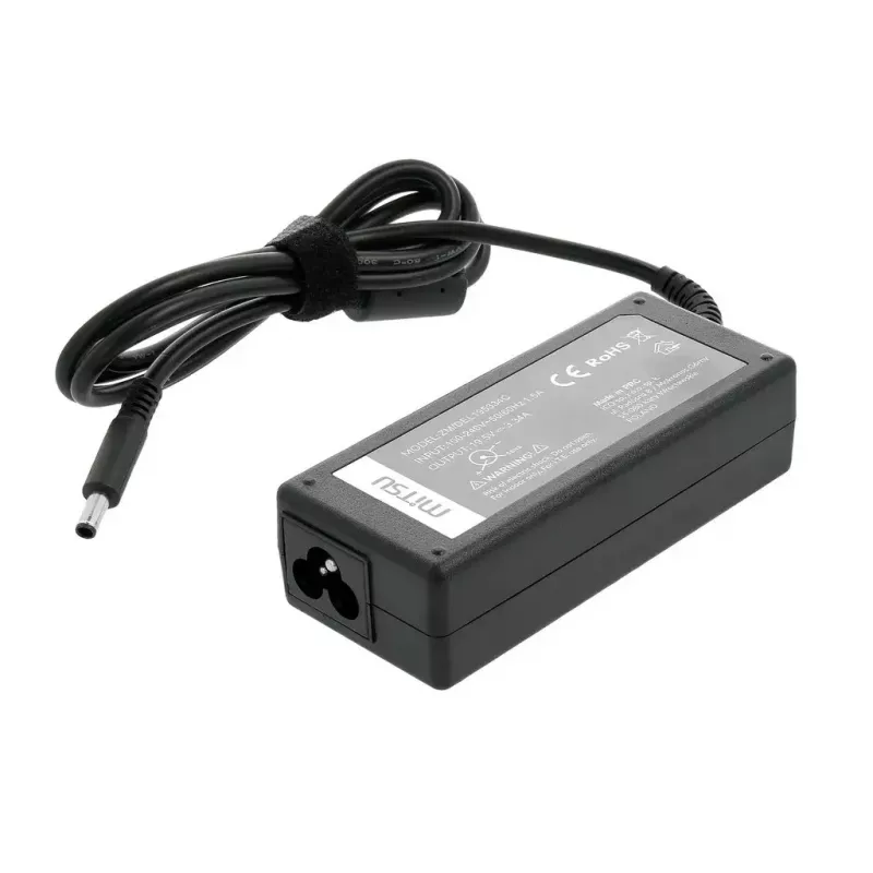 Fonte de alimentação MITSU 5ZM018 19,5V 3,34A com ficha 4,5×3,0 mm para Dell