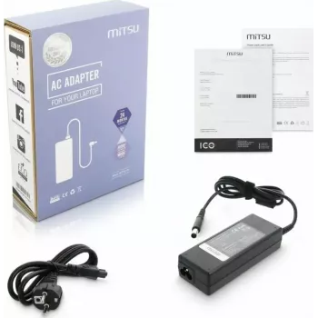 Fonte de alimentação MITSU ZM/DEL19546 19.5V 4.62A para portáteis Dell (modelo 5ZM019)