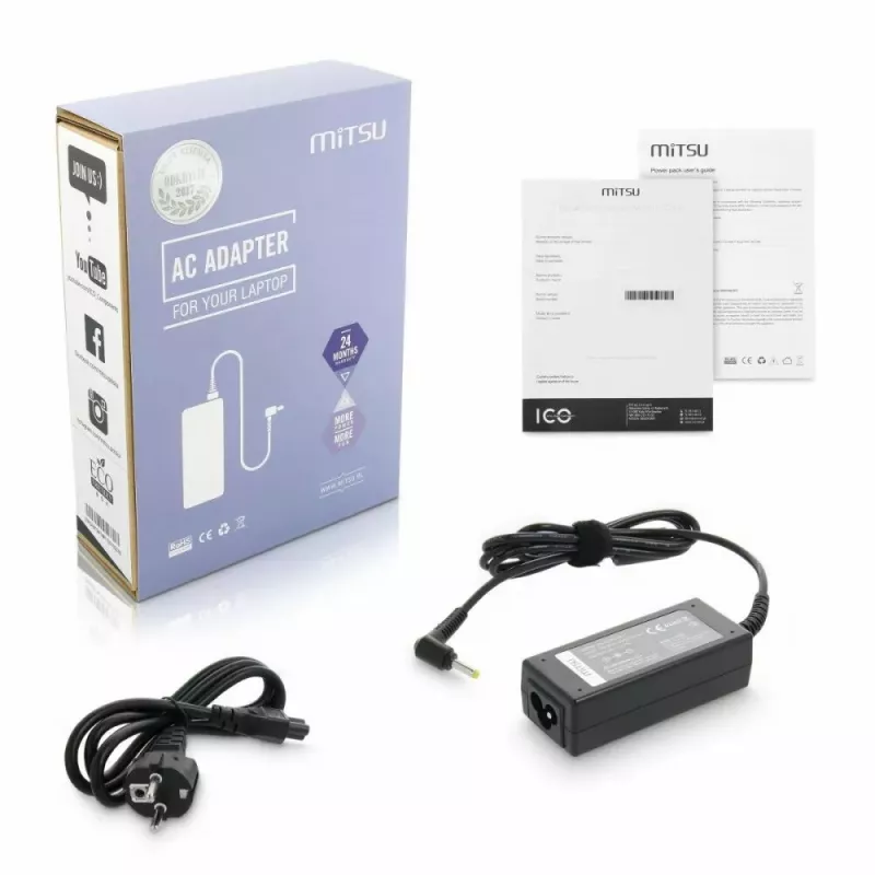 Fonte de alimentação MITSU para Lenovo 20V 2.25A (modelo 5ZM035)