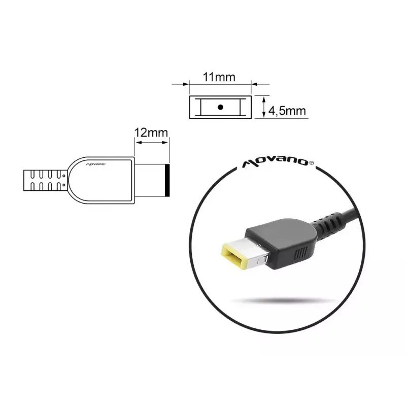 Fonte de alimentação MITSU para Lenovo 20V 4,5A modelo 5ZM041