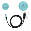 Adaptador de cabo i-tec USB-C DisplayPort 4K / 60 Hz 150 cm