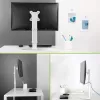 Suporte/mesa para monitor Techly ICA-LCD 260 68,6 cm (27 polegadas) secretária branco