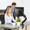 Suporte/base para monitor Techly ICA-LCD 514 68,6 cm (27 polegadas) mesa preto