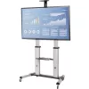 Techly ICA-TR24 suporte de TV móvel, 60-100 polegadas, 100 kg, com prateleiras