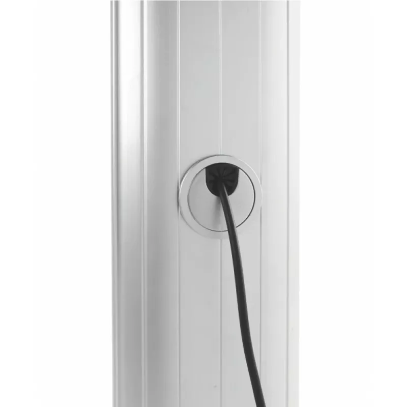 Techly ICA-TR24 suporte de TV móvel, 60-100 polegadas, 100 kg, com prateleiras