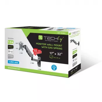 Suporte/base de TV Techly ICA-LCD G112 81,3 cm (32 polegadas) preto