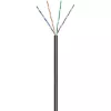 Cabo de rede Techly ITP7-UTP-0100LO preto 100 m Cat5e U/UTP (UTP)