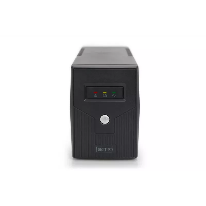 DIGITUS UPS Line-Interact. 600 VA/360W 12V/7Ah x1 2x CEE7/7 AVR LED DP