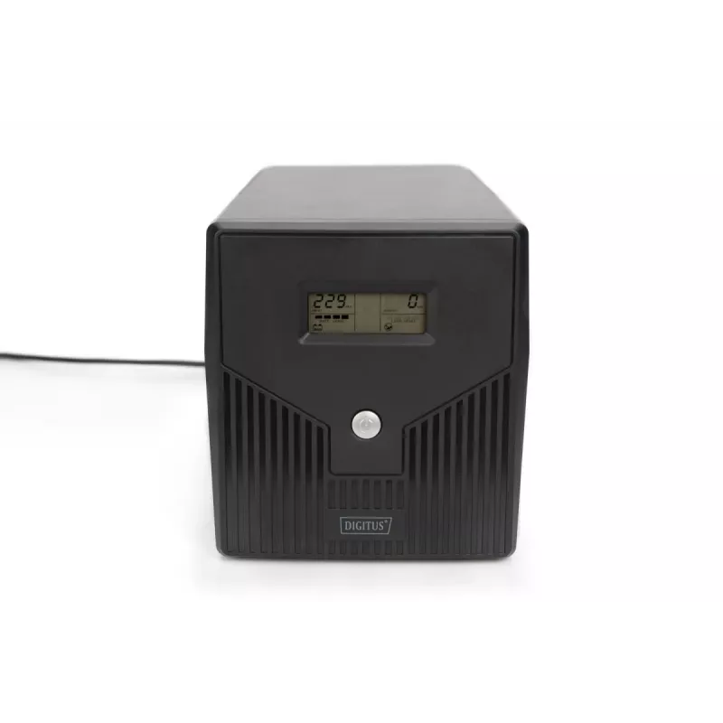 UPS interativa DIGITUS 1500 VA/900 W 12 V/9 Ah x2 4x CEE7/7 AVR USB