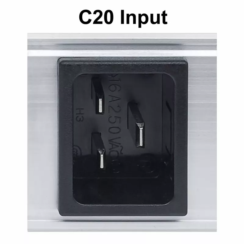 PDU inteligente Intellinet 19 polegadas 8 portas, unidade de distribuição de energia inteligente C13 montável em rack 19 polegadas; monitoriza potência, temperatura e humidade