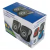 Altifalantes 2.0 USB Flamenco preto/cinzento, EP140KE, 6W