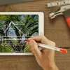 Caneta digital LOGITECH Crayon para iPad laranja