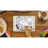 Caneta digital LOGITECH Crayon para iPad laranja