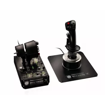 Joystick Thrustmaster Hotas Warthog preto para PC