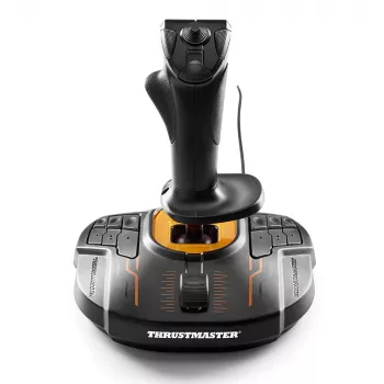 Joystick Thrustmaster T-16000M FC S preto, laranja USB analógico / digital para PC