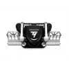 Pedais de leme Thrustmaster TPR preto, prateado USB analógico para simulador de voo PC