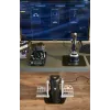 Pedais de leme Thrustmaster TPR preto, prateado USB analógico para simulador de voo PC