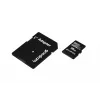 Cartão de memória MicroSDHC GOODRAM 16 GB Class 10 UHS-I (U1), leitura 100 MB/s, escrita 10 MB/s, proteção magnética, com adaptador SD