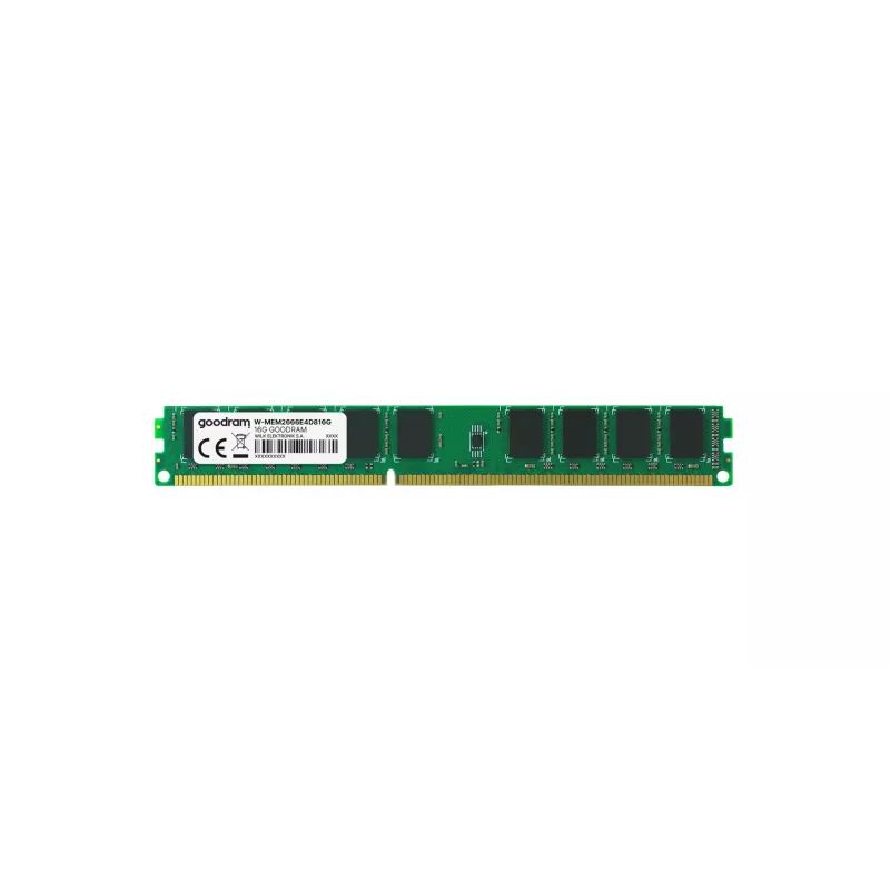 Módulo de memória GOODRAM W-MEM2666E4D816G 16 GB (1 x 16 GB) DDR4 2666 MHz ECC UDIMM CL19