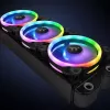 Ventoinha de radiador Thermaltake Riing Trio 12 LED RGB, TT Premium Edition