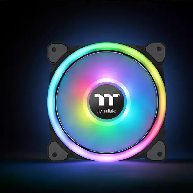 Ventoinha de radiador Thermaltake Riing Trio 12 LED RGB, TT Premium Edition