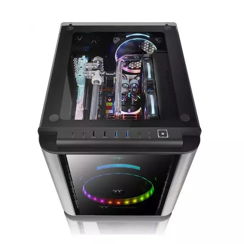 Caixa de PC Thermaltake Level 20 VT Micro Tower preto