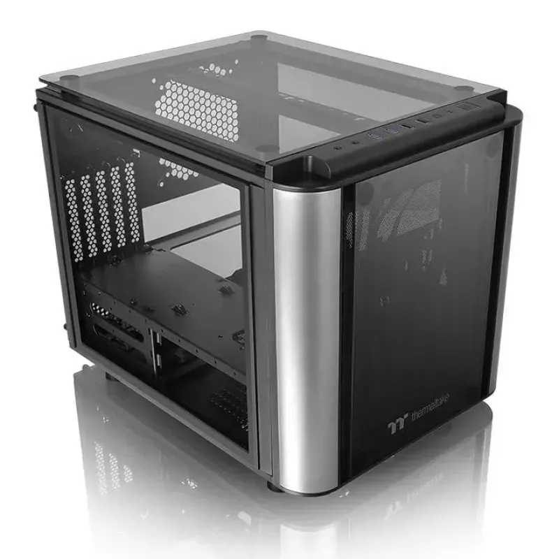 Caixa de PC Thermaltake Level 20 VT Micro Tower preto