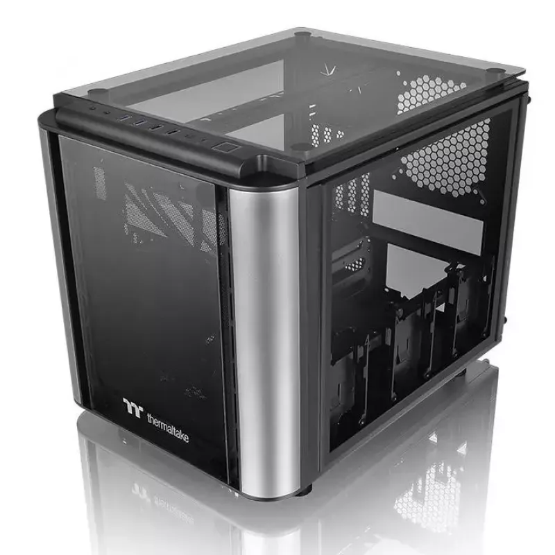 Caixa de PC Thermaltake Level 20 VT Micro Tower preto