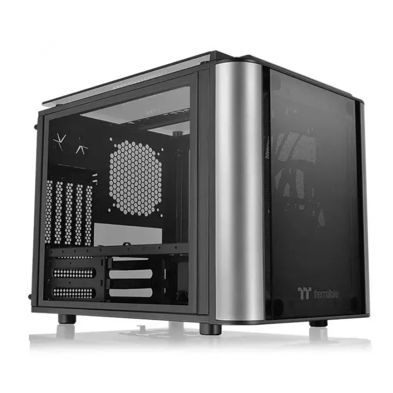 Caixa de PC Thermaltake Level 20 VT Micro Tower preto