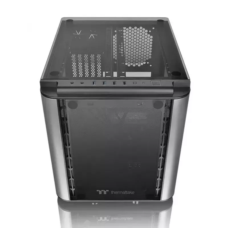 Caixa de PC Thermaltake Level 20 VT Micro Tower preto