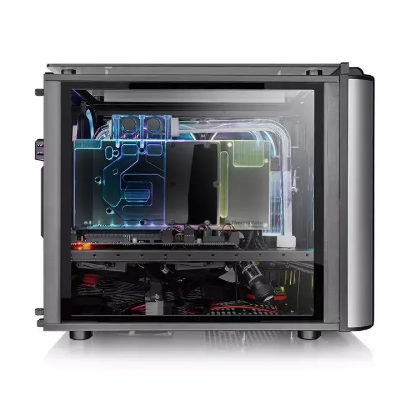 Caixa de PC Thermaltake Level 20 VT Micro Tower preto