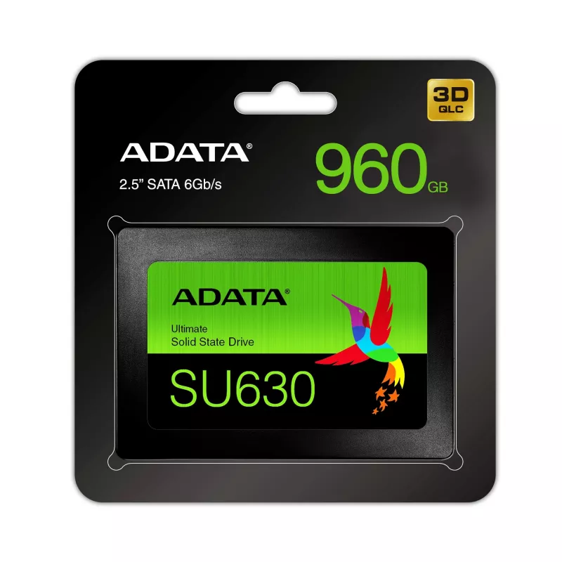ADATA ULTIMATE SU630 960 GB 2.5 polegadas Serial ATA 3D2 QLC