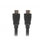 Cabo HDMI LANBERG CA-HDMI-10CC-0150-BK — 15 m, HDMI Type-A macho–macho, preto, HDMI 1.4b