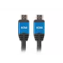 Lanberg CA-HDMI-20CU-0018-BL Premium cabo HDMI M/M, HDMI 2.0, 1,8 m, 4K, com Ethernet, preto