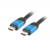 Lanberg CA-HDMI-20CU-0018-BL Premium cabo HDMI M/M, HDMI 2.0, 1,8 m, 4K, com Ethernet, preto