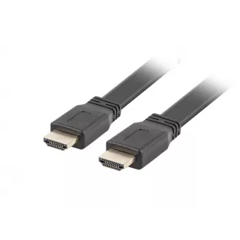 Cabo HDMI LANBERG - macho/macho v2.0 4k plano - 5m preto