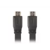 Cabo HDMI LANBERG - macho/macho v2.0 4k plano - 5m preto