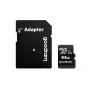 Cartão de memória MicroSDXC GOODRAM 64 GB UHS-I Class 10 (U1), velocidade de leitura 100 MB/s, velocidade de escrita 10 MB/s, com adaptador SD, preto