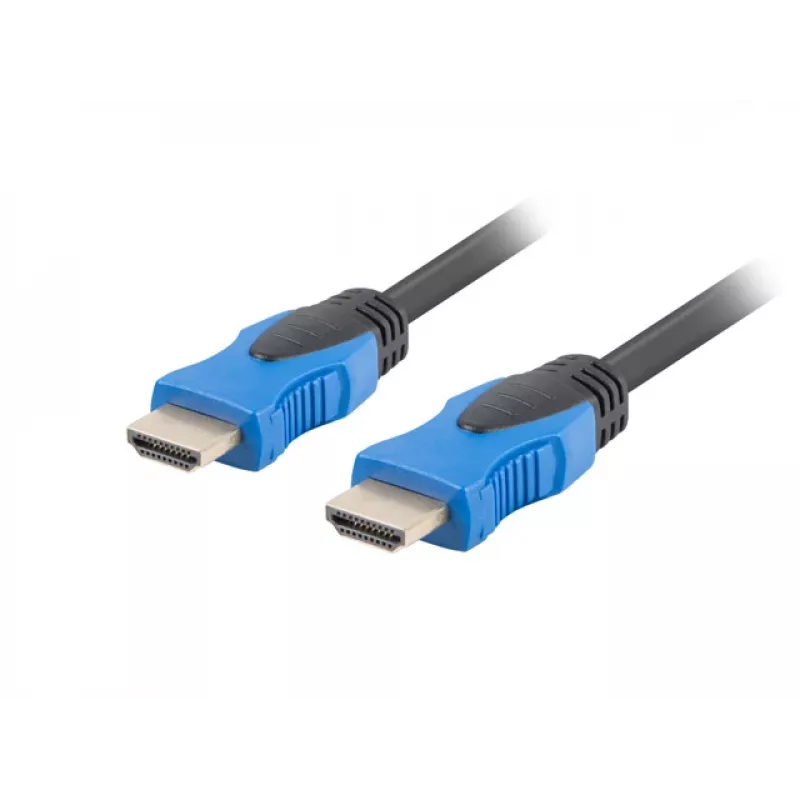 Cabo HDMI LANBERG - macho/macho V2.0 4K Cu preto 1,8m