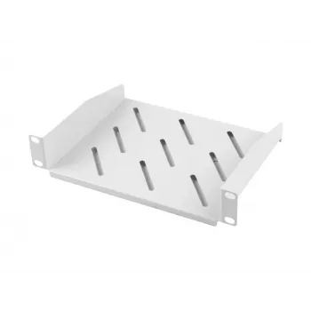 Prateleira fixa LANBERG 10 polegadas 1HE/254x180mm carga máx. até 20 kg cinzento