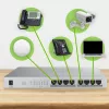 Zyxel GS1008HP Gigabit Ethernet não gerido (10/100/1000) Power over Ethernet (PoE) cinzento